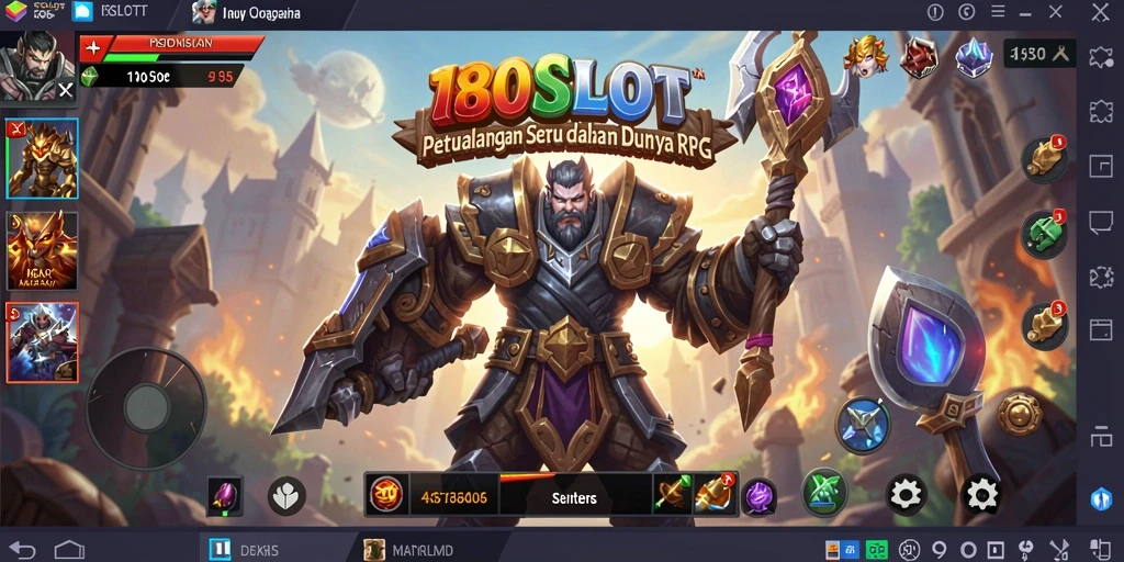Tampilan gameplay RPG yang menarik di 180SLOT.