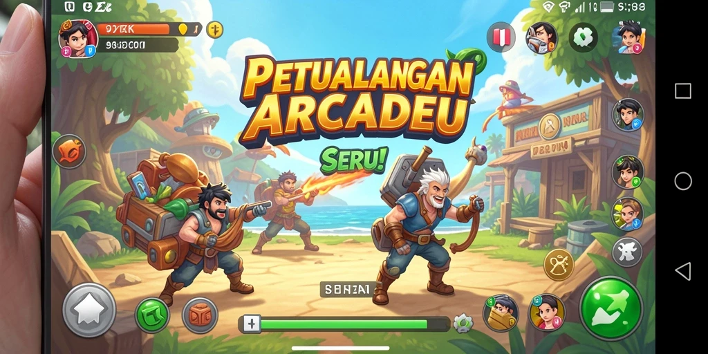 Tampilan gameplay menarik dari 9ZK yang penuh aksi.
