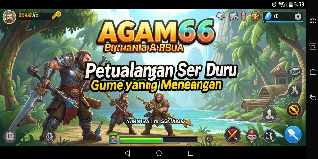 Tampilan gameplay AGAM66 yang menarik dan penuh tantangan.