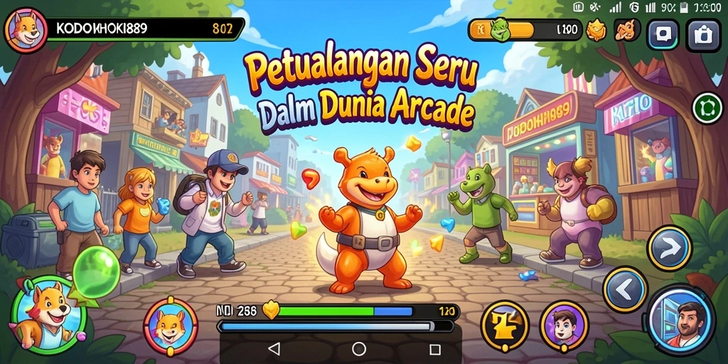 Tampilan menarik dari gameplay KODOKHOKI889 yang penuh aksi.