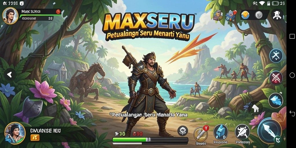 Gameplay seru dan grafis menakjubkan di MAXSERU.