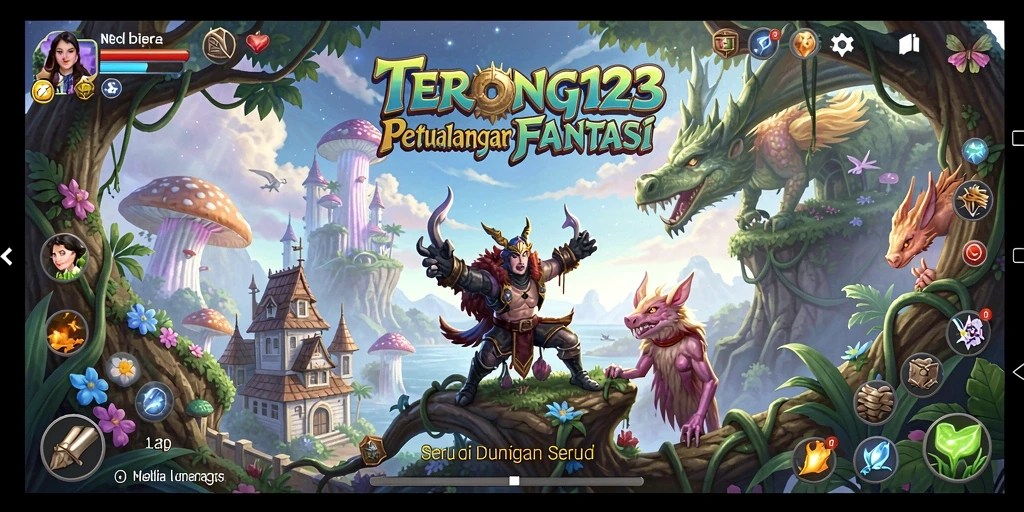 Tampilan gameplay seru dan menantang dari TERONG123.