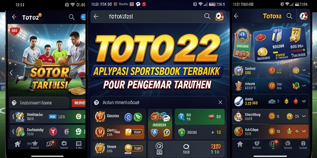 Tampilan gameplay TOTO22 yang menampilkan berbagai pilihan taruhan olahraga.