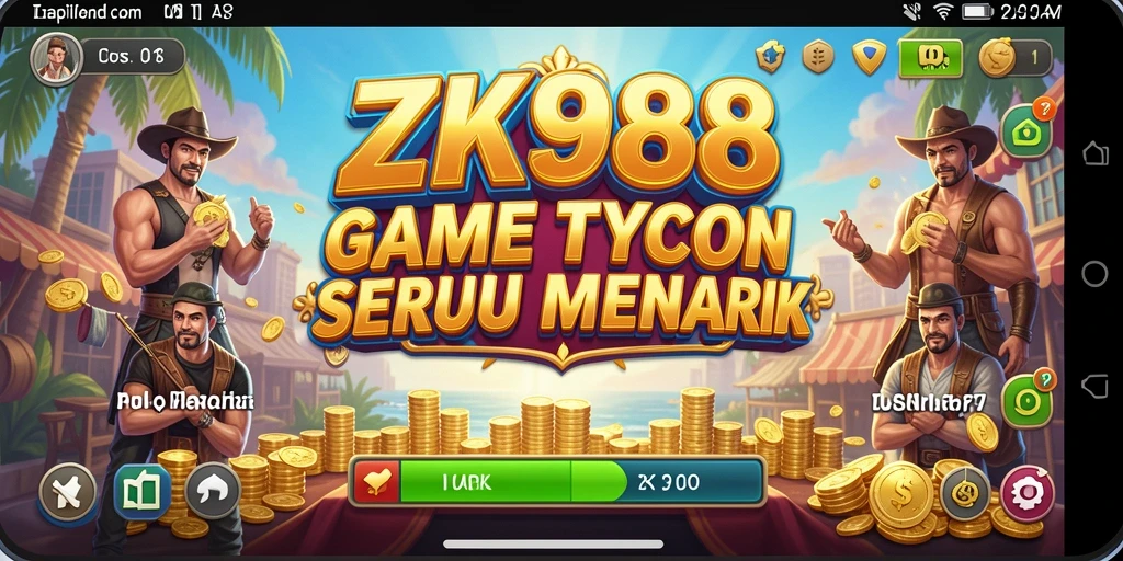 Tampilan gameplay menarik di ZK988 dengan grafik yang memukau.